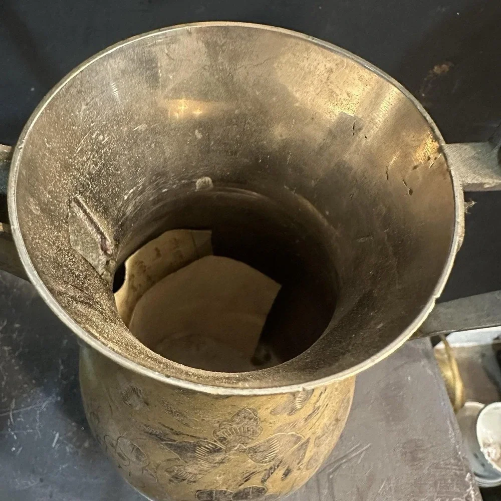 Vintage Wajidsons Brass Dallah Arabic Coffee Pot‎ 13